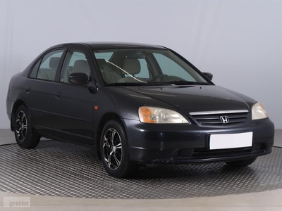 Honda Civic VII , Salon Polska, Klima,ALU, El. szyby