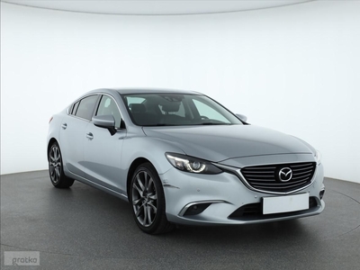 Mazda 6 III , Salon Polska, Serwis ASO, Skóra, Navi, Klimatronic,