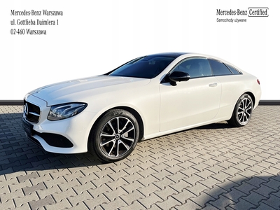 Mercedes Klasa E W213 Coupe 2.0 300 258KM 2019