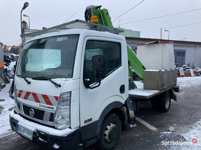 Nissan Cabstar Cabstar Canter Zwyżka Podnośnik koszowy 14.5 m 63tkm 2014r