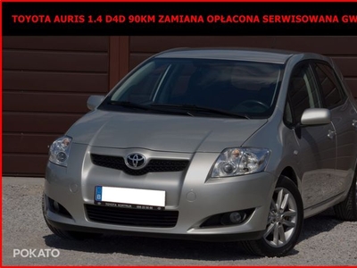 Toyota Auris 1.4D4D 90KM Zamiana Opłacona Serwis