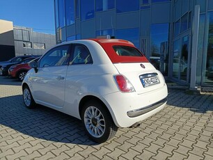 Fiat 500 LOUNGE Cabrio 1.3 16V MJET 95KM, boogate wyposażenie, serwisowany