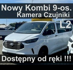 Ford Transit Custom Nowy Kombi L2 Trend 136KM Kamera Czujniki Dostępny od ręki ! 2095 zł