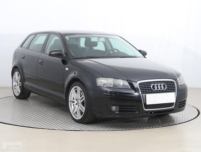 Audi A3 II (8P) , 167 KM, Automat, Klimatronic, Tempomat, Parktronic,ALU