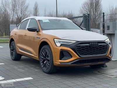 Audi e-tron Q8 E-tron Sportback S line 55 Salon Polska Audi Q8 e-tron, skóra, Ha