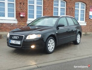 Audi A4 B7 2.0 MPI 131ps Klima / Hak / Elektryczne szyby / Świeży Import