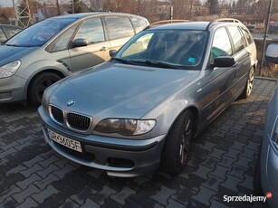 BMW 330 E46 3.0 diesel kombi - uszkodzony DO NAPRAWY