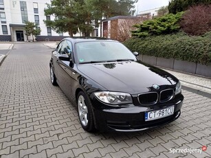 BMW Seria 1 COUPE ** 120D 177KM * Bezwypadkowa __ LAKIER ORYGINAŁ__ Skóra