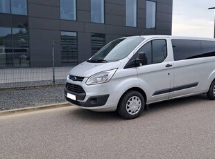 FV23% Brutto Ford Transit Custom 9os Long 2015r 2.2TDCi Klima 3 strefy