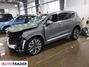 Hyundai Santa Fe 2.0 benzyna 2023r. (HAM LAKE)