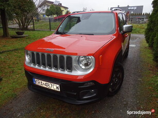 Jeep Renegade 1.4 140KM LIMITED Skóra Panorama Navi Malutki Przebieg Piekny