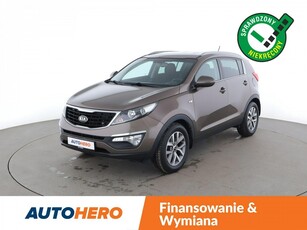 Kia Sportage III czuniki parkowania, klimatyzacja, multifunkcja, bluetooth