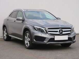 Mercedes-Benz Klasa GLA I , Salon Polska, Serwis ASO, Automat, VAT 23%, Skóra, Navi,