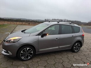 renault grand scenic 2015r, navi, kamera, 7os., tylko 120tyś