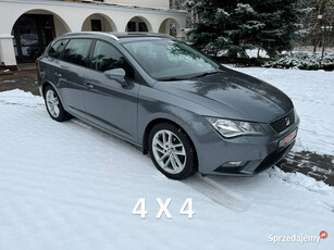 Seat Leon 4x4 Półskóry Alcantara Podgrzewane fotele Kamera cofania Hak III…