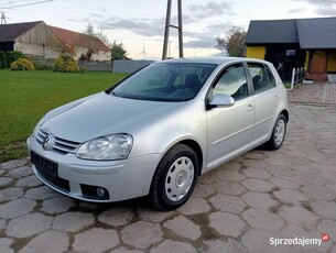 volkswagen golf 5 wersja GOAL 1400 cm 80 KM 2007 r stan b.dobry