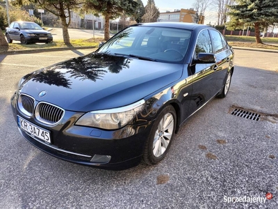 BMW 5 3.0 272km skóra nawigacja serwisowany w Aso