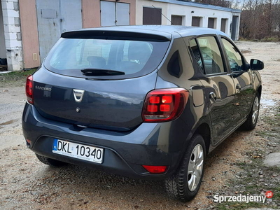 Dacia Sandero 2 FL salon PL 1wł bog.wyp: klima,LED 40tys km