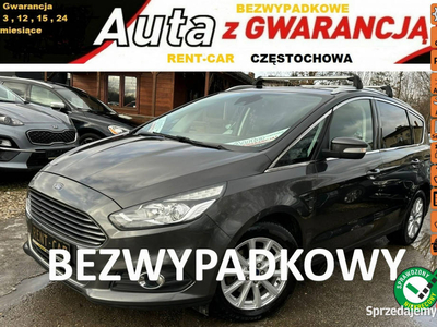 Ford S-Max 2.0TDCi*150PS*OPŁACONY*Bezwypadkowy*Automat*Serw…