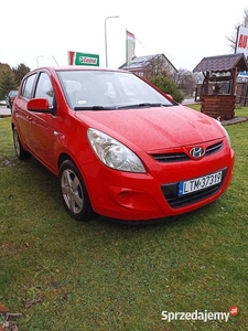 Hyundai i20 1,2 benzyna 2011 r. Super stan