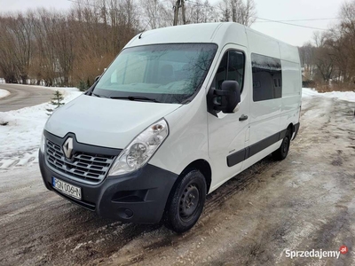 Renault Master TECH 7 osobowy brygadówka L2 h2 zadbany FV 23