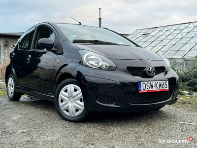 Toyota Aygo 1.0 Benz. 68KM Zarejestrowany, 5 drzwi, KLIMATY…