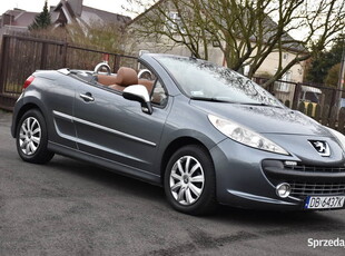 Peugeot 207CC Coupe Cabrio 1.6 16V 150KM Benzyna BOGATY Zarejestrowany