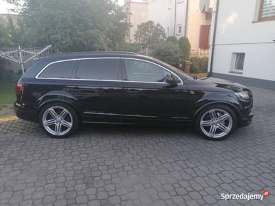 Audi Q7 2xS-Line 7os salon PL ASO bezwypadkowy zamiana