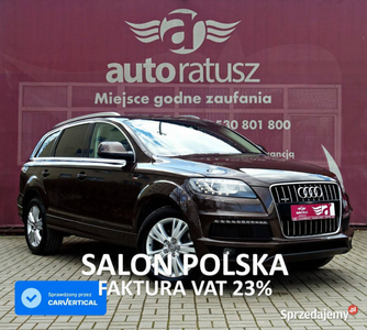 Audi Q7 Fv 23% / Salon Polska / I właściciel /Org. Lakier /…