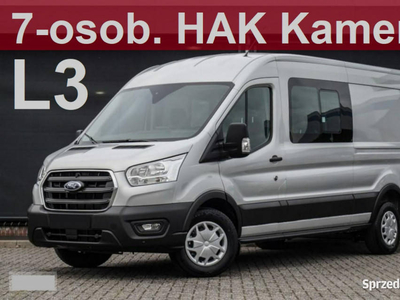 Ford Transit L3H2 130KM Brygada 7-osob. Niska Cena Dostępny…