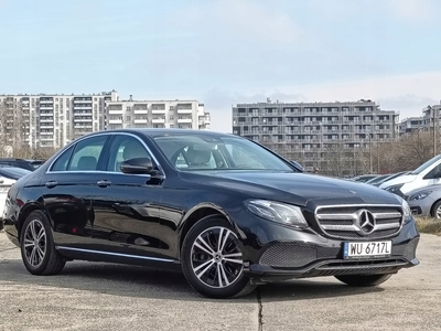 Mercedes Klasa E W213 Cabrio 2.0 200 184KM 2017