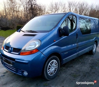 Renault Trafic 1.9 dCi 101KM.long,6-osobowy, sprowadzony.