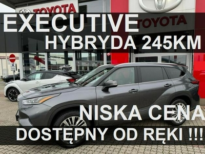 Toyota Highlander Hybryda Executive 248KM Kamera 360 Super Cena Dostępny od ręki 3254zł