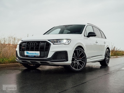 Audi SQ7 , 1. Właściciel, Serwis ASO, Automat, 7 miejsc, Skóra, Navi,