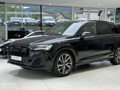 Audi SQ7 V8 TDI Quattro, Panorama, Salon PL, 1-wł, FV23%, Gwarancja, DOSTAWA