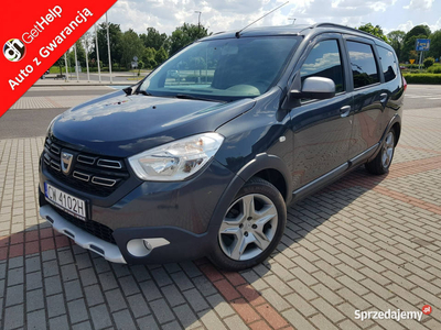 Dacia Lodgy 1.6 Benzyna 7 Osób Stepway Klima Navi Zarejestrowany Gwarancja