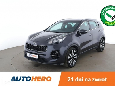 Kia Sportage IV 1.7 CRDi Class Klimatronik Navi Tempomat Kamera Półskóra Asystenci L