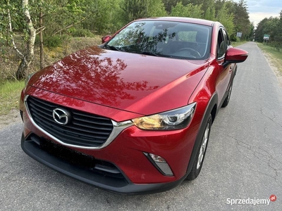 MAZDA CX3 1.5 2017 r PIĘKNA CZERWONA PERŁA