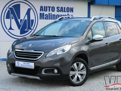 Peugeot 2008 Navi Klimatronik PDC Półskóry Led Tempomat Sensory Halogeny K…