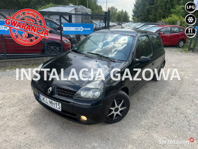 Renault Clio GAZ*1.2i*16v*75KM*KLIMA*Długie*Opłaty*Klima*Sprawna* II (1998…