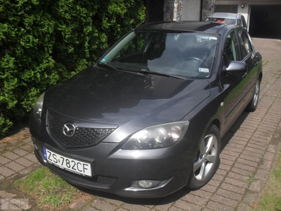 Mazda 3 I FL 1.6 benz.zarejestrowany alufelgi klima I rej.2007r