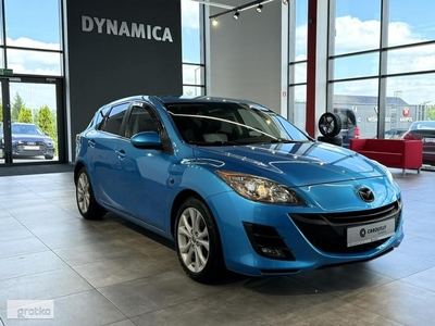 Mazda 3 II 2.0MZR 151KM M6 2009 r., bagażnik dachowy