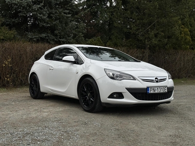 Opel Astra J Gtc 1.6T 180km, Benzyna + Gaz