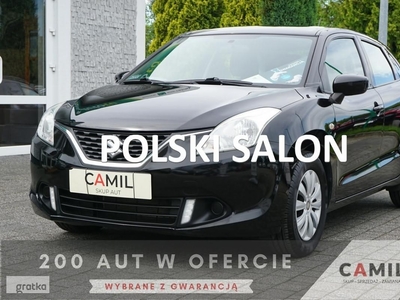 Suzuki Baleno 1.2 Benzyna 90KM, Polski Salon, Jeden Użytkownik, Roczna Gwarancja,