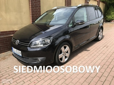 Volkswagen Touran II TOURAN 7 miejsc 1,4 BENZYNA navi asystenci alcantara PANORAMA