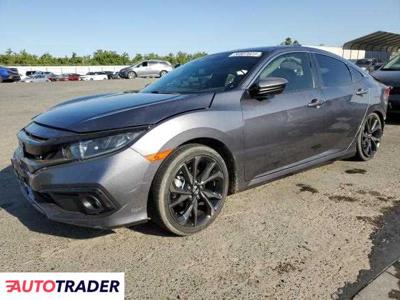 Honda Civic 2.0 benzyna 2019r. (FRESNO)