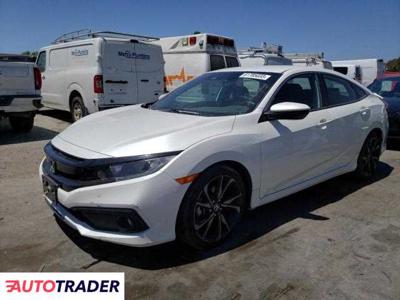 Honda Civic 2.0 benzyna 2019r. (HAYWARD)