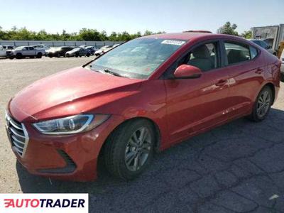 Hyundai Elantra 2.0 benzyna 2018r. (FRESNO)