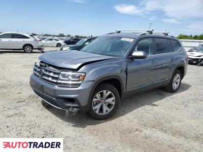 Volkswagen Atlas 3.0 benzyna 2019r. (SACRAMENTO)