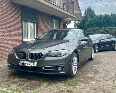 BMW SERIA 5 VI (F07/F10/F11) 525d luxury line z uszkodzeniami parkingowymi